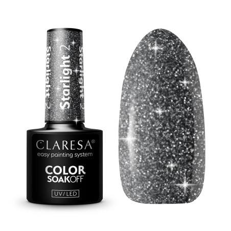 2 Starlight  UV Nagellack 5 ml Claresa