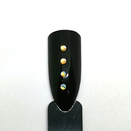Glas Strasssteine SS4 03 Gold AB irisierend Andere
