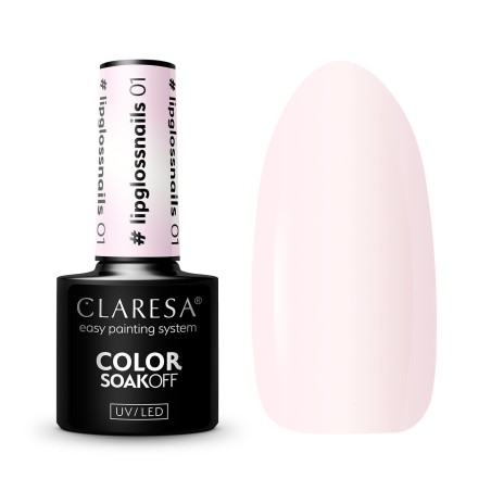 01 Lipglossnails UV Nagellack 5 ml Claresa