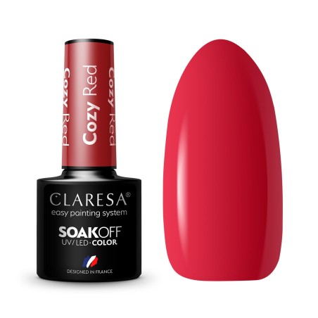 Cozy Red UV Nagellack 5 ml Claresa