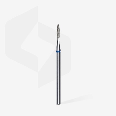 Diamantfräser Flamme Blau, Durchmesser 1.4 Mm / Arbeitsteil 8 Mm Staleks