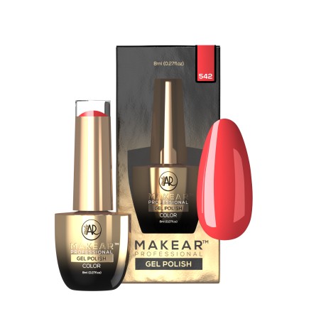 542 Red UV Nagellack 8 ml Makear